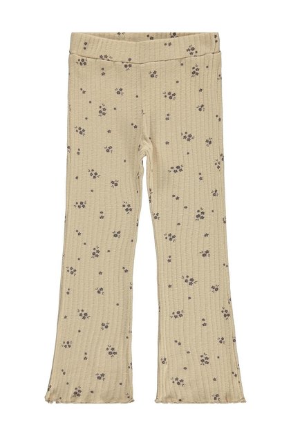 Crispy Flower Leggings for 6-9 Years - Beige