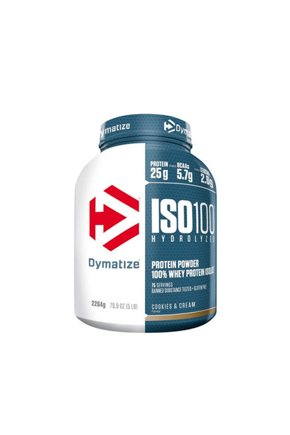 ISO 100 NOU - Izolat Proteic din Zer, Căpșuni, 2.3 kg