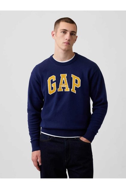 V-INTX ATHLETIC INTARSIA SWEATER KAZAK 910050000 LACİVERT
