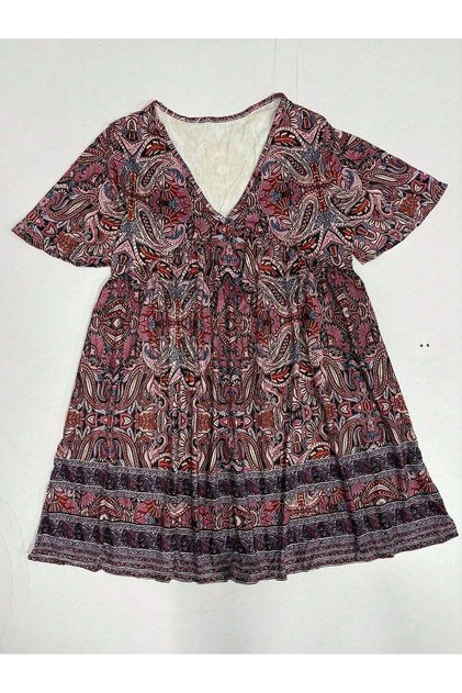 Rochie mini, mix culori