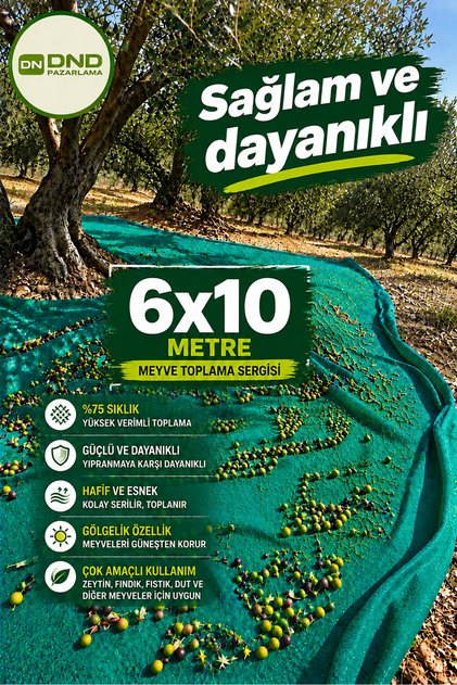 %75 Zeytin Toplama Filesi 6x10