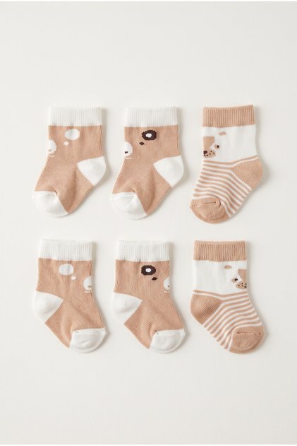 3-Piece Newborn Baby Socks