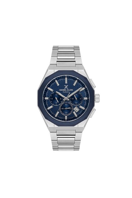 Exclusive Silver Stainless Steel Watch for Men DK.1.14251-3