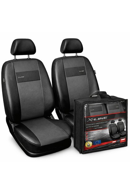 Huse pentru scaunele din față din piele pentru DACIA Duster Bigster Sandero