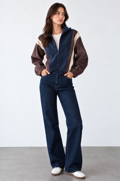 Women's Colorful Bomber Jacket