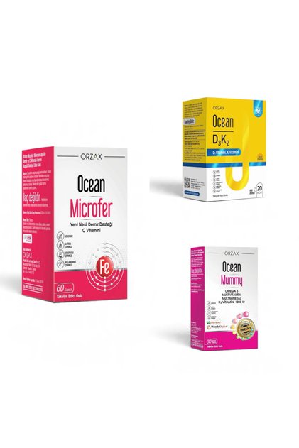 MUMMY+OCEAN D3K2+ MICROFER-C VİTAMİN