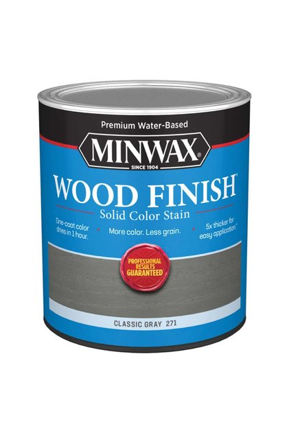 Wood Finish Solid Color Stain (946 ml, Classic Gray 271)