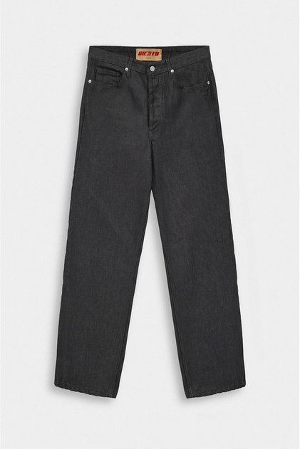Selvedge Regular Siyah Jean