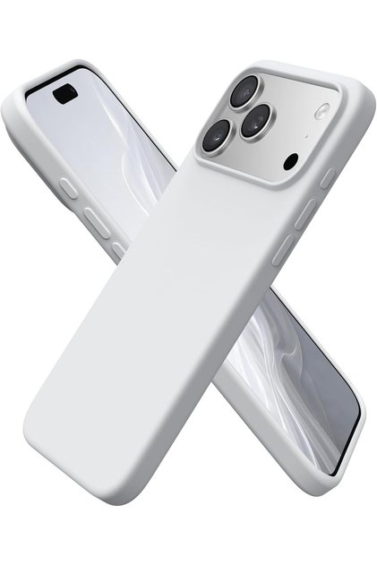 BluePeak Clear Case for iPhone 18 Pro, Anti-Scratch Protective Case (Grey, iPhone 18 Pro)