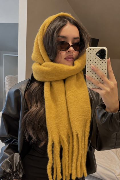 Unisex Puffy Lightweight Scarf