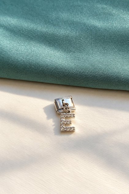 Italian Charm Bracelet Compatible Single Letter Charm