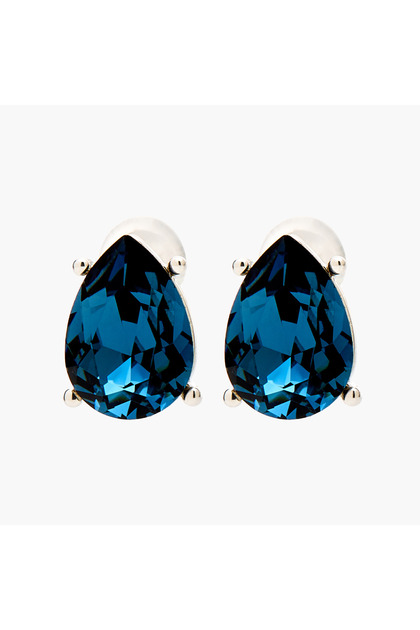 Swarovski Crystal Stud Earrings with Pushback Closure
