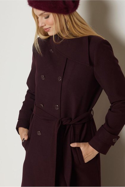 Belted Coat 90658