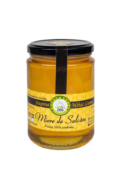 Miere de salcâm 450 gr