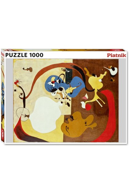 Puzzle Piatnik, Dutch Interior - Joan Miró, 1000 piese