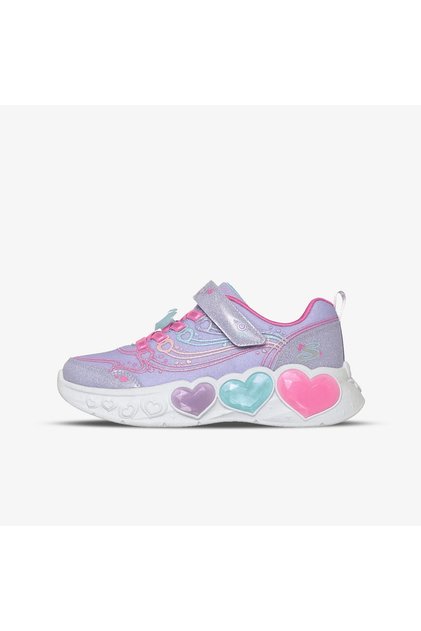 Pantofi sport cu lumini inimioare fermecătoare