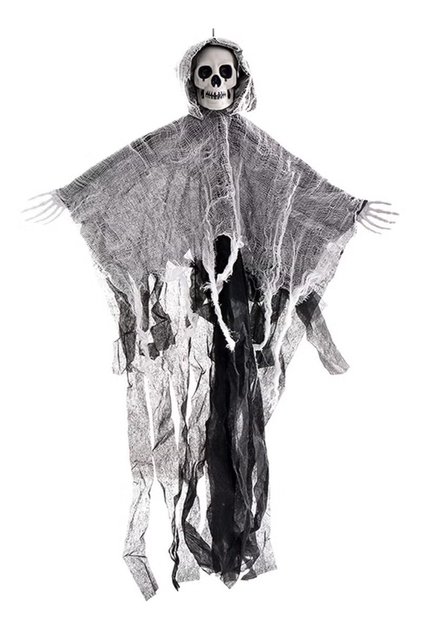 Halloween Hanging Ghost, Skeleton Ghost, Party Decoration for Haunted House, Indoor/Outdoor