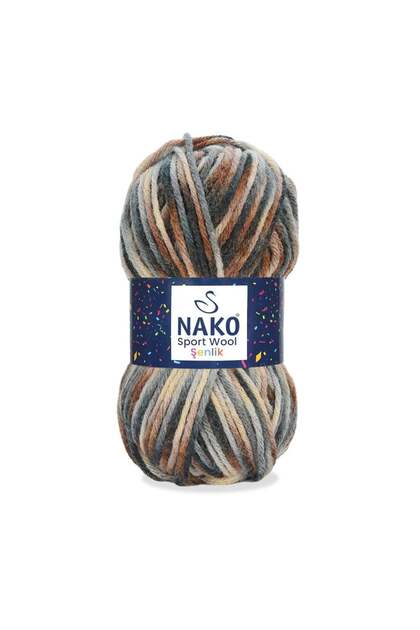 Sport Wool Festivals 5-Pack 25% Wool 5X100 Gr (87738)