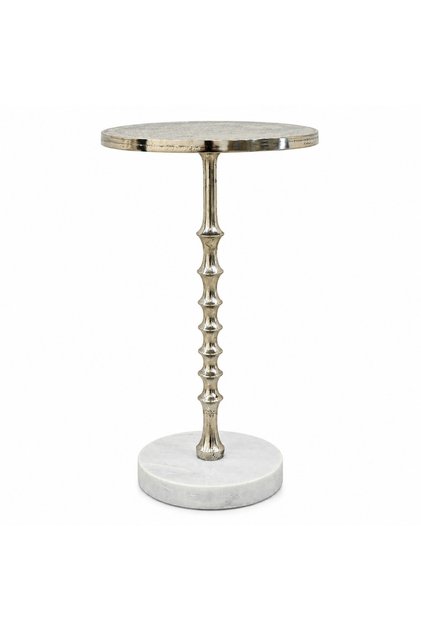 Aluminium Top Round Side Table