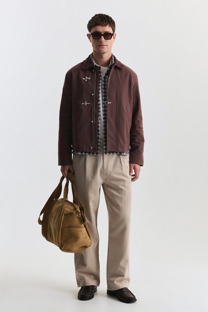 Metal Süslü Düğmeli Regular Fit Mont