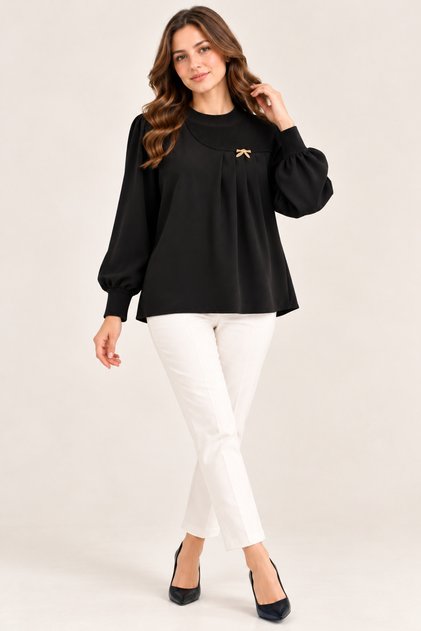 Sıfır Yaka Tunik 4466