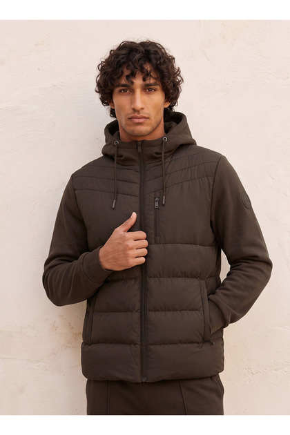 Puffer Jacket with Hood