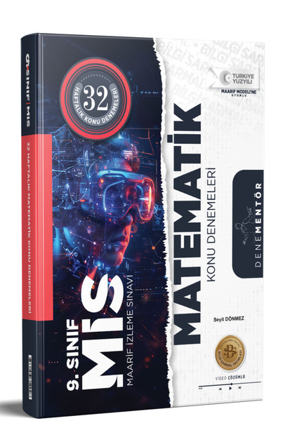 Bilgi Sarmal 9. Sınıf Matematik Mis 32 Haftalık Konu Denemeleri MAARİF