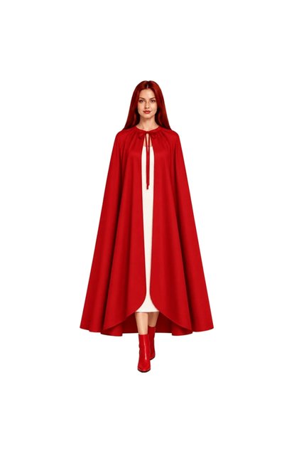 Prom Party Show Cape Red Jersey 125 cm