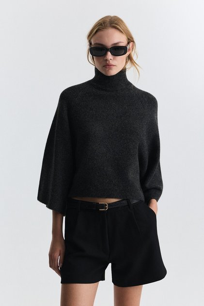 Bat Sleeve Sweater