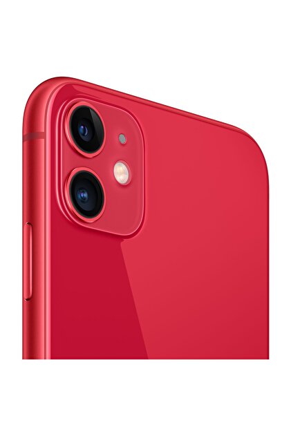 Apple iPhone11本体レッド 64GB Apple iPhone 11 64GB Kırmızı Akıllı Telefon Türkiye Garantili