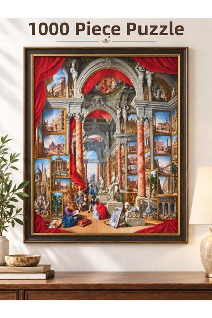 1000 Piece Modern Rome Puzzle 48 X 68 cm High Quality Printing Fun Puzzle