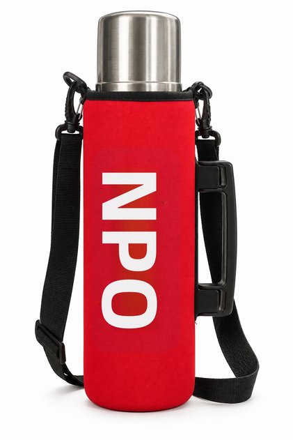Nt01 2-Layer Vacuum Technology 24H Hot 48H Cold 72H Ice Protection Steel Thermos with Red Cover