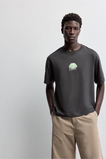 ERKEK Baskılı T-shirt