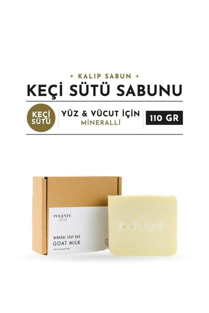 Keçi Sütü Sabunu - Mineralli Cilt Bakım Sabunu (110 gr)