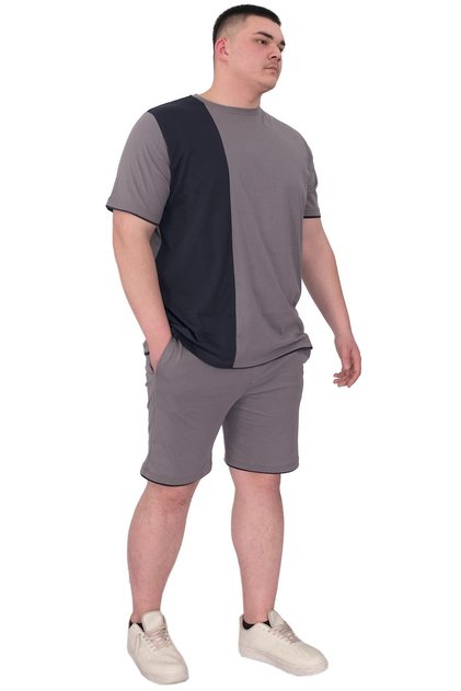 Mode XL Large Size Men's Capri Suprem Md08 22135 Smoked