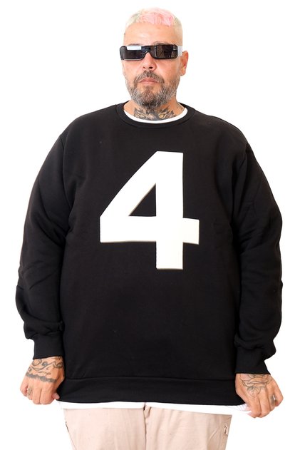 Mode XL Oversize Bis Collar Sweat 4 U25809