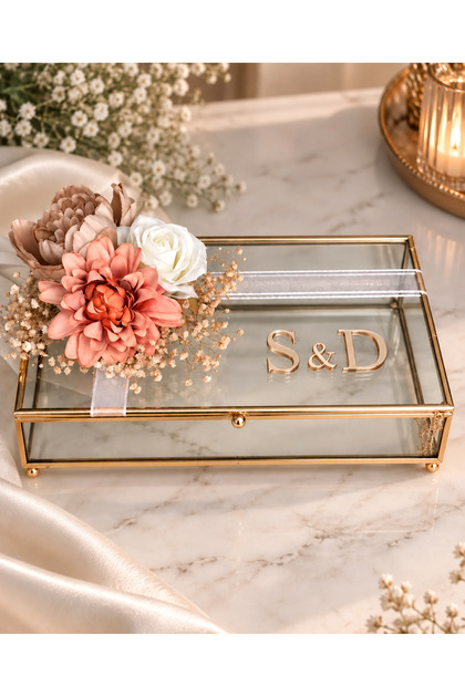 Girl Wish Chocolate Box, Promise Engagement Chocolate Box in Glass Box Baby Chocolate