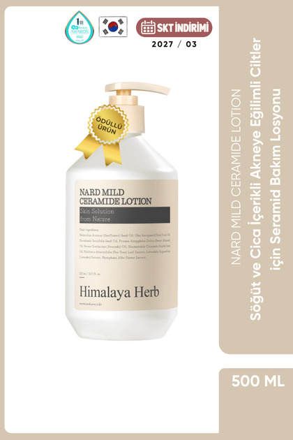 Mild Ceramide Body Lotion - Hafif Seramid Vücut Losyonu 500ml