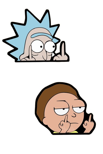 Jibbitz Terlik Süsü Rick And Morty 2'li Set