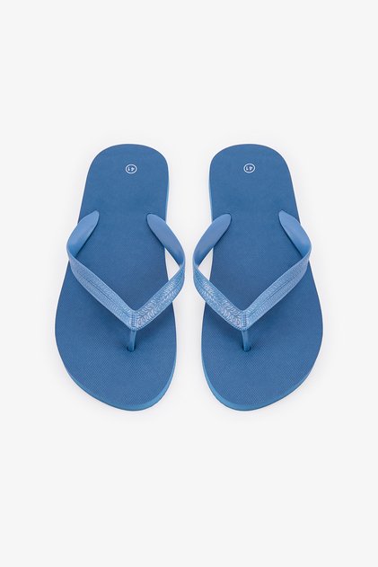 Men's Blue Gray Tom Slippers