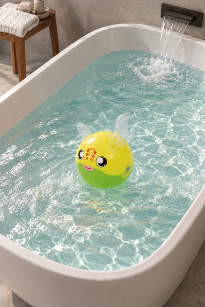 Inflatable Children's Water Game - Fluffy Inflatable Water Toy - Children's Sea Toy - Inflatable Bath Toy