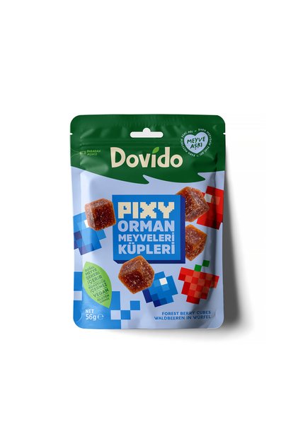 Dovido Pixy Orman Meyveleri ( Meyve Ezmesi Küpleri)