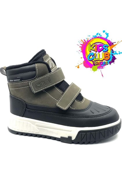 Cool Oscar Orthopedic Non-Slip Sole Unisex Children's Boots Khaki