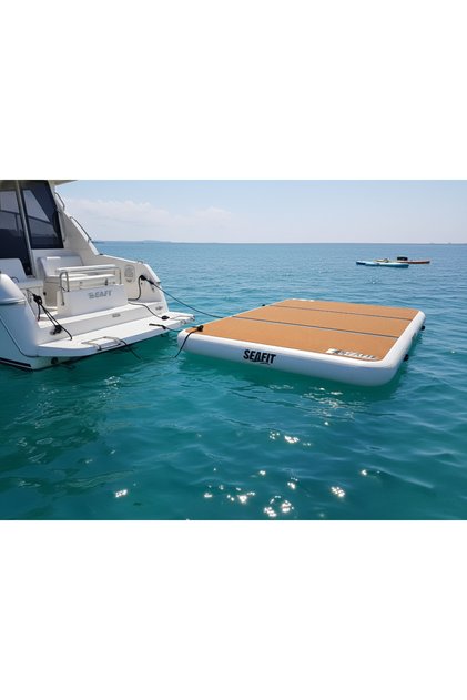 SeaFit Şişme İskele Platformu - Tekne Alan Genişletici ve Yüzen Ada 300*200cm