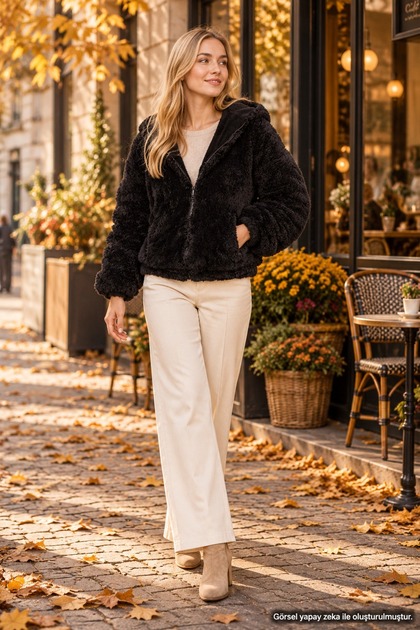 Fă diferența în moda de iarnă: Paltoane de pluș pentru femei