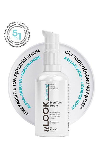 Leke Karşıtı Cilt Tonu Eşitleyici Serum | Alpha Arbutin ve Niacinamide İçeren Aydınlatıcı Bakım | 30 ml
