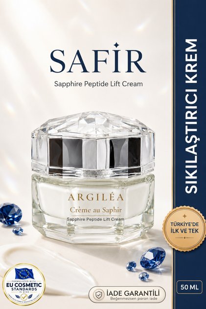 Sapphire Firming Anti-Wrinkle Mineral Face Cream-Peptide Niacinamide Botox Effective Care 50 ml