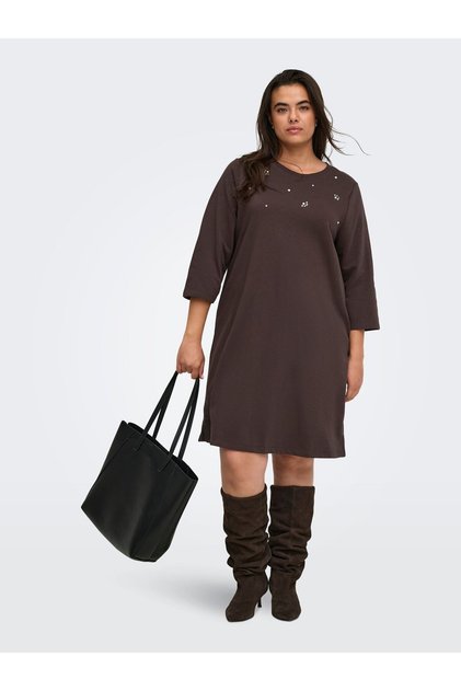Rochie tip hanorac CARAMBER, lungime midi