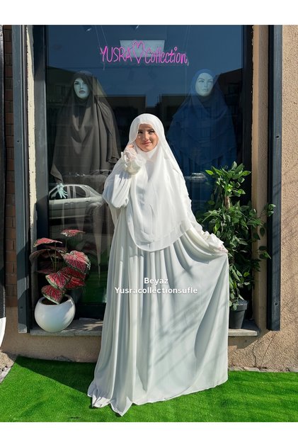 Erva Abaya and Shadowed Soufflé 2-Piece Set
