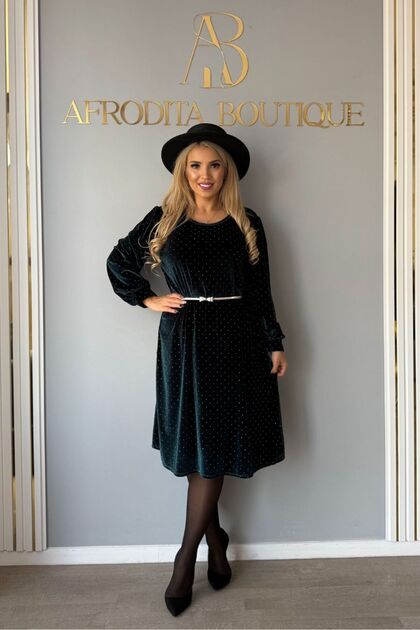 Rochie Sara catifea